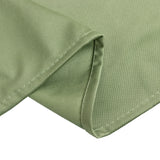 Dusty Sage Green Premium Scuba Round Tablecloth, Wrinkle Free Polyester Seamless Tablecloth - 90inch