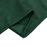 Hunter Emerald Green Premium Scuba Round Tablecloth, Wrinkle Free Polyester Seamless - 90inch