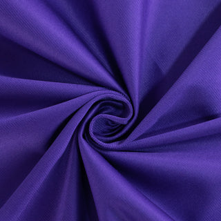 <h3 style="margin-left:0px;"><strong>Premium 90" Round Purple Scuba Tablecloth</strong>