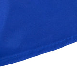 Royal Blue Premium Scuba Round Tablecloth, Wrinkle Free Polyester Seamless Tablecloth - 90inch