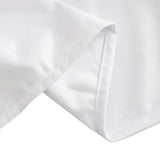 White Premium Scuba Round Tablecloth, Wrinkle Free Polyester Seamless Tablecloth - 90inch