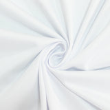 6ft Scuba Rectangular Fitted Tablecloth White – Wrinkle-Free, Stain Resistant#whtbkgd