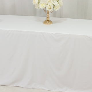 <strong>Why Use a Wrinkle-Free Scuba Fitted Tablecloth?</strong>