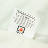 Fire Retardant Scuba Tablecloth – 120inch Round Ivory, Wrinkle Free, Stain Resistant, Seamless