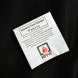 Fire Retardant Scuba Tablecloth – 132inch Round Black, Wrinkle Free, Stain Resistant, Seamless