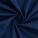 Fire Retardant Scuba Tablecloth – 132inch Round Navy Blue, Wrinkle Free, Stain Resistant#whtbkgd