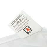 Fire Retardant Scuba Tablecloth – 60x102inch Rectangle White Wrinkle Free Stain Resistant Polyester