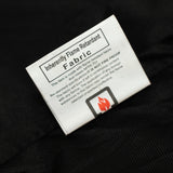 Fire Retardant Scuba Tablecloth 60x126inch Rectangle Black Wrinkle Free Stain Resistant Polyester