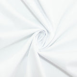 Fire Retardant Scuba Tablecloth 60x126inch Rectangle White Wrinkle Free Stain Resistant#whtbkgd