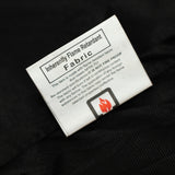 Fire Retardant Scuba Tablecloth 90x132inch Rectangle Black Wrinkle Free Stain Resistant Seamless