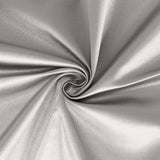 Silver satin fabric with a smooth, shiny finish showcasing texture and drape. #whtbkgd