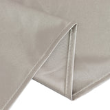 60x102inch Shimmer Silver Premium Scuba Rectangle Tablecloth, Wrinkle Free Seamless Polyester