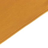 70inch Shimmer Gold Premium Scuba Square Tablecloth, Seamless Polyester Tablecloth