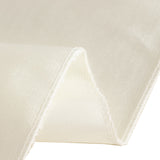 70" Shimmer Pearl White Scuba Square Tablecloth, Wrinkle Free Seamless Premium Polyester