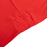 6ft Red Round Stretch Spandex Tablecloth Fitted Table Cover for 72 inch Tables