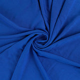 6ft Royal Blue Round Stretch Spandex Tablecloth Fitted Table Cover for 72 inch Tables#whtbkgd