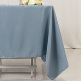 Dusty Blue Premium Seamless Polyester Square Tablecloth 220GSM 70inch