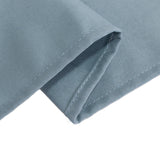 Dusty Blue Premium Seamless Polyester Square Table Overlay 220GSM 70inch