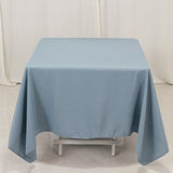 Dusty Blue Premium Seamless Polyester Square Tablecloth 220GSM 70inch