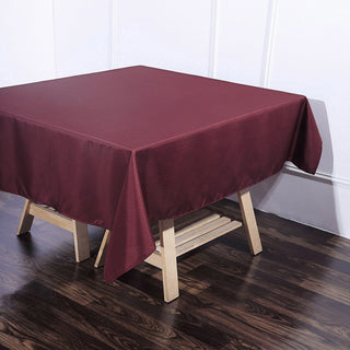 Enhance Your Event Decor with a Seamless Polyester Tablecloth
