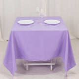 Lavender Lilac Premium Seamless Polyester Square Tablecloth 220GSM 70inch