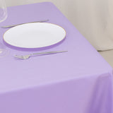 70"x70" Lavender Lilac Premium Polyester Square Table Overlay - 220GSM