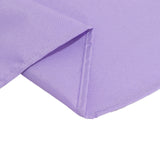 70"x70" Lavender Lilac Premium Polyester Square Table Overlay - 220GSM