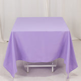 Lavender Lilac Premium Seamless Polyester Square Tablecloth 220GSM 70inch