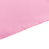 Pink Premium Seamless Polyester Square Tablecloth 220GSM 70inch