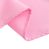 Pink Premium Seamless Polyester Square Table Overlay 220GSM 70inch