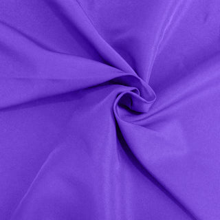 Unleash the Beauty of Your Event with the 70"x70" Purple Premium Seamless Polyester Square Tablecloth