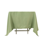 Sage Green Premium Seamless Polyester Square Tablecloth 220GSM 70inch