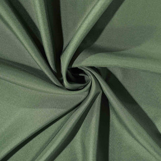 Create a Stunning Green Table Decor with the Olive Green Square Seamless Polyester Tablecloth