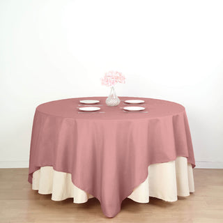 Create an Enchanting Atmosphere with the Dusty Rose Table Linens