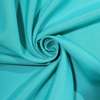 Create a Stunning Tablescape with the Turquoise Seamless Square Polyester Table Overlay
