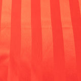 120inch Red Satin Stripe Seamless Round Tablecloth#whtbkgd