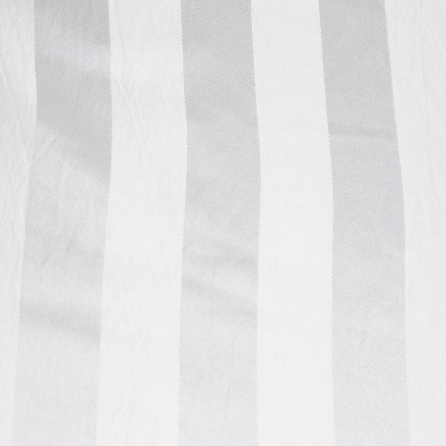 120inch White Satin Stripe Seamless Round Tablecloth#whtbkgd