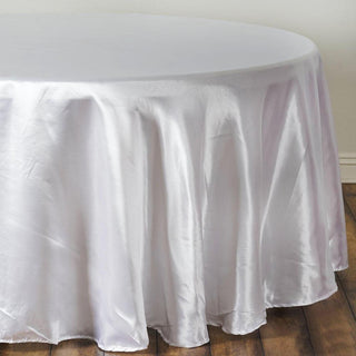 Create Unforgettable Moments with a White Satin Tablecloth