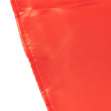 132inch Red Seamless Satin Round Tablecloth