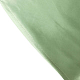 132inch Sage Green Seamless Satin Round Tablecloth