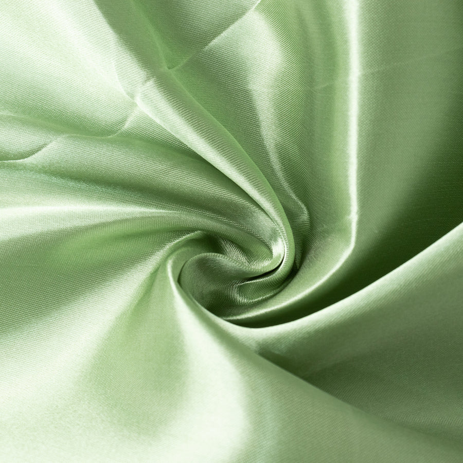 132inch Sage Green Seamless Satin Round Tablecloth#whtbkgd