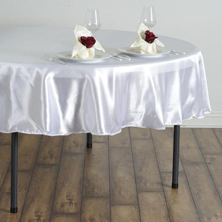 Create a Timeless and Glamorous Event with White Satin