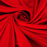 60x102 Red Satin Rectangular Tablecloth#whtbkgd