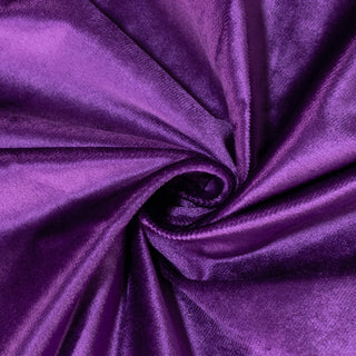 Close-up of luxurious purple satin fabric with elegant spiral folds#whtbkgd