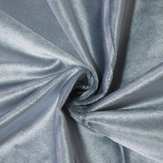 Shiny silver satin fabric close-up with elegant swirl folds#whtbkgd