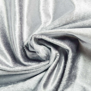 Unleash the Splendor of the Silver Velvet Tablecloth