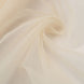 54inch x40 Yards Ivory Tulle Fabric Bolt, DIY Crafts Sheer Fabric Roll