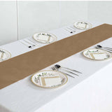 12inch x 108inch Taupe Polyester Table Runner