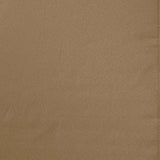 12inch x 108inch Taupe Polyester Table Runner#whtbkgd