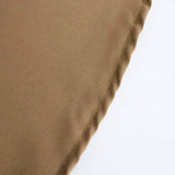 72inch x 120inch Taupe Polyester Rectangle Tablecloth, Reusable Linen Tablecloth